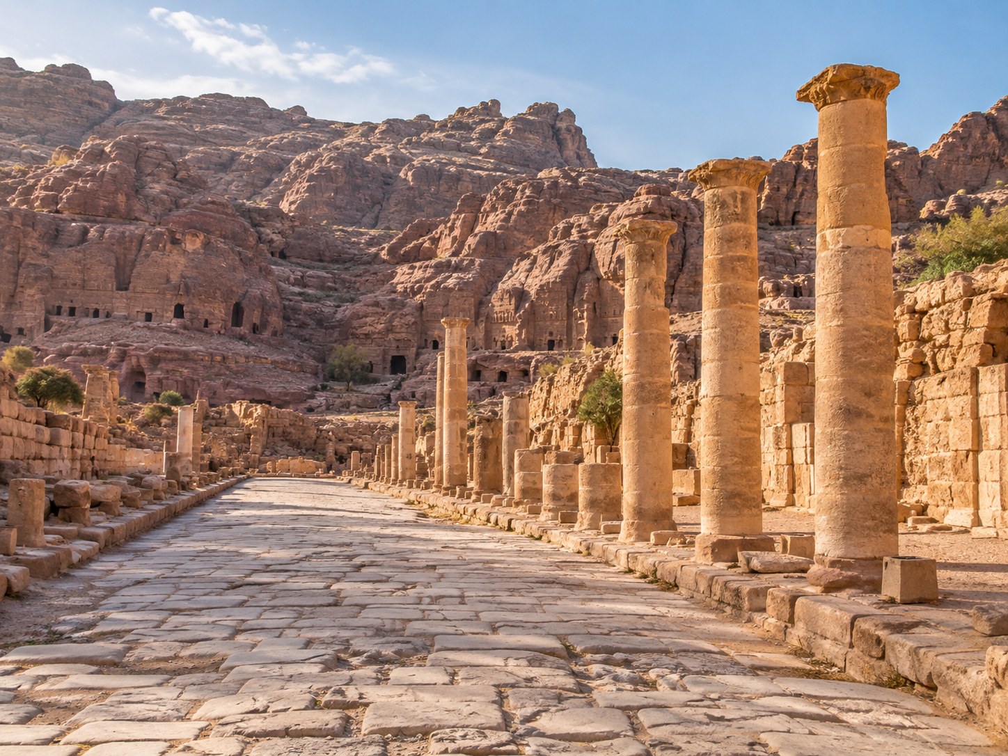 The Colonnaded Street